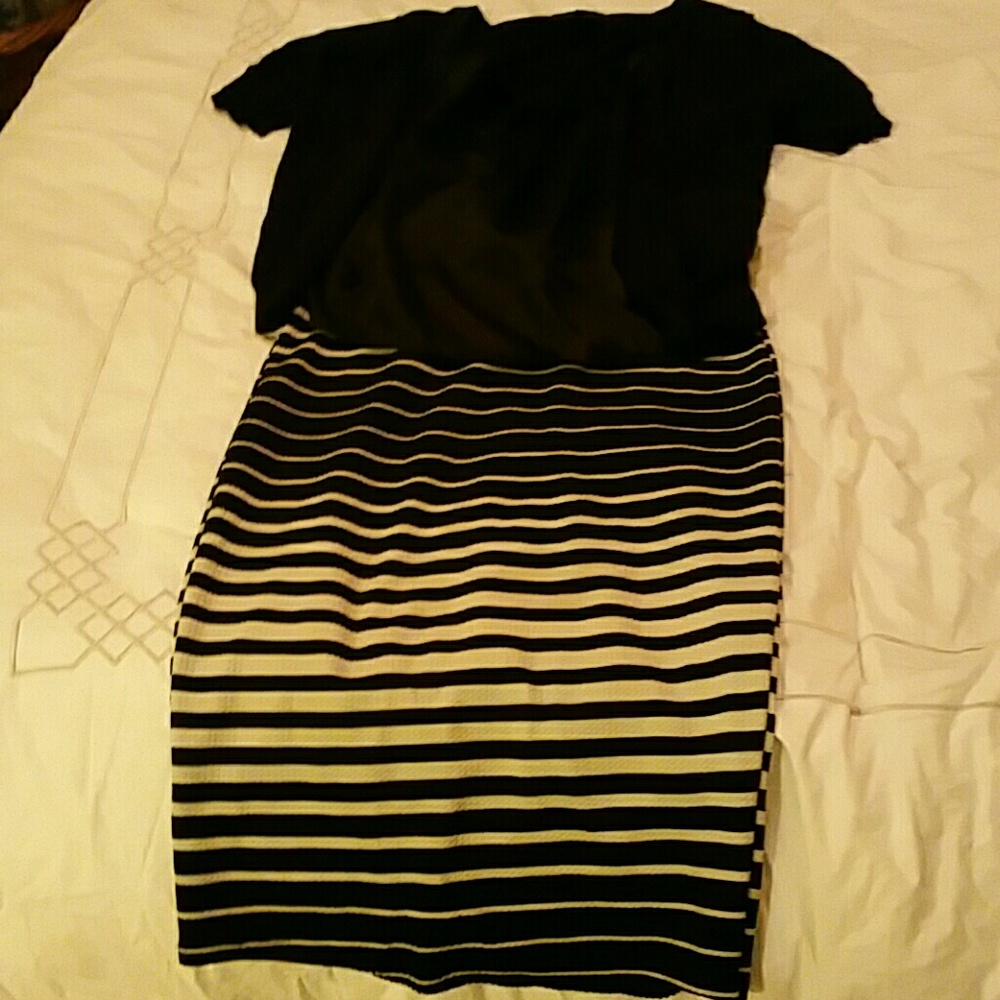 Skirt and shirt
