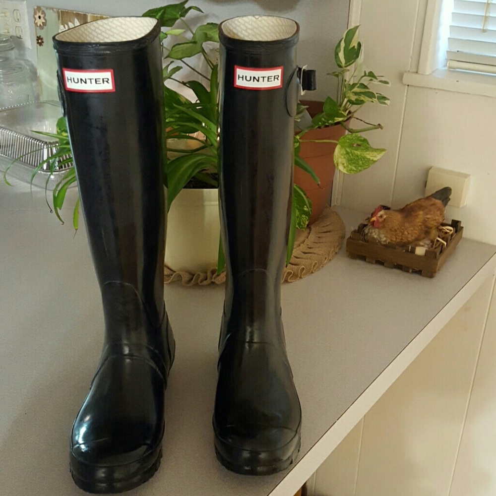 Hunter rain boots