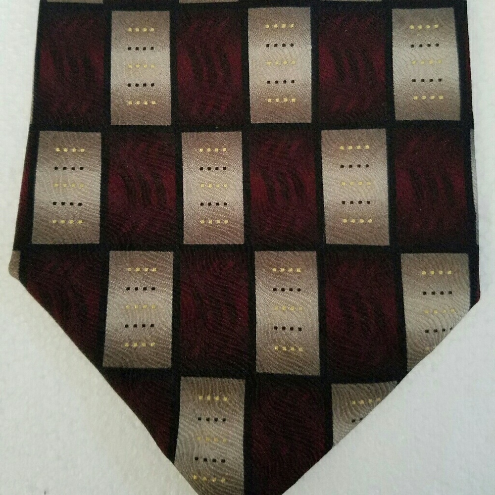 Dimoggio Mens Neck Tie Pure Silk