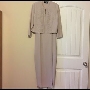 Light beige- mother of the bride/formal dress