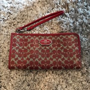 Coach wristlet