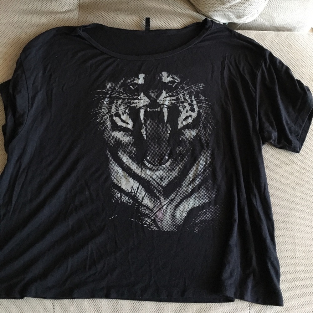 Draped t shirt