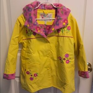 Great condition girl's rain coat, size 4