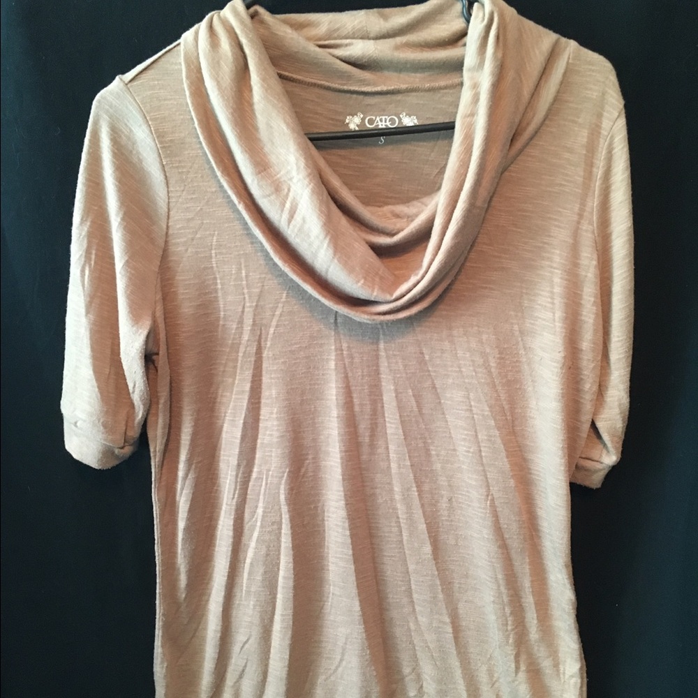 Cato tan blouse