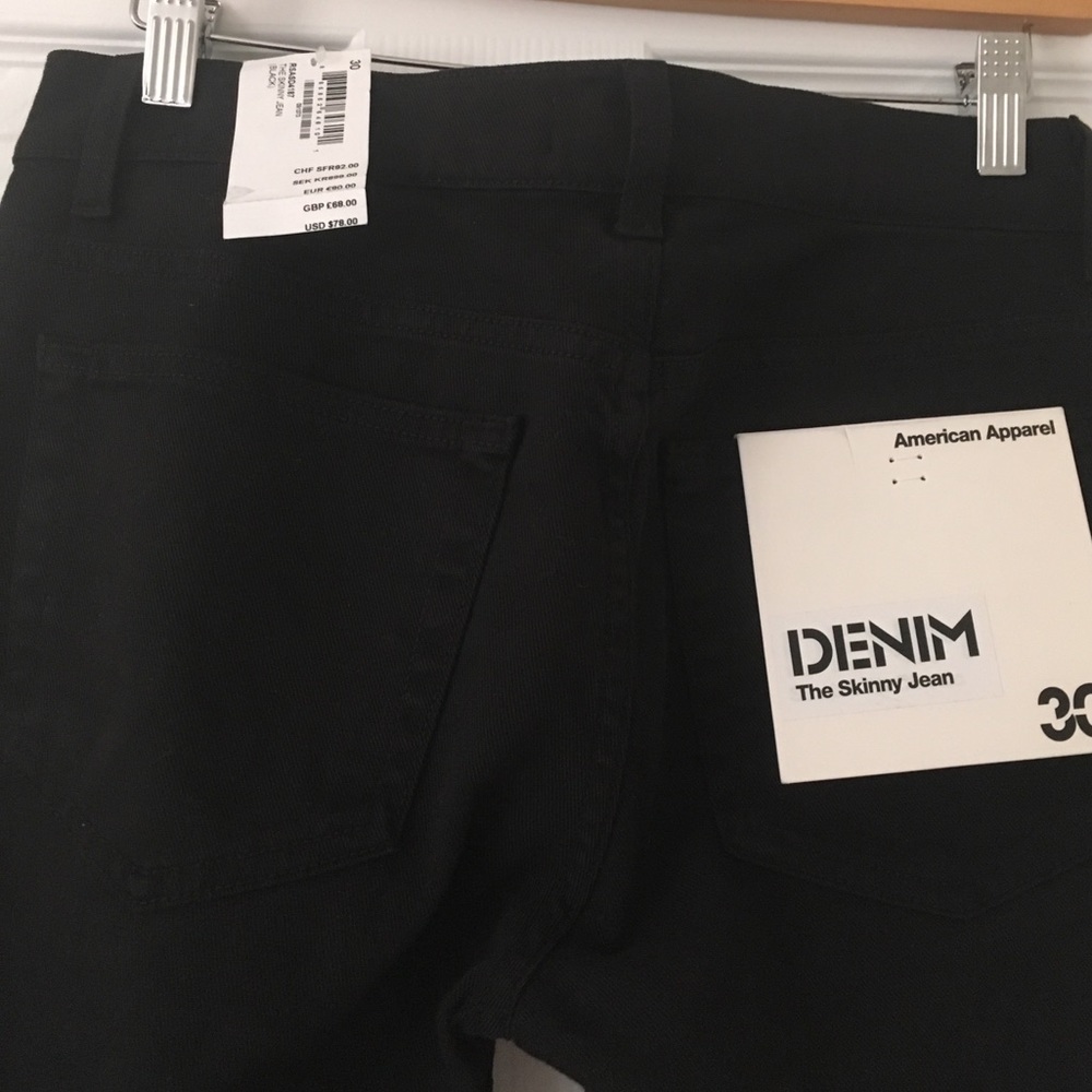 American Apparel The Skinny Jean