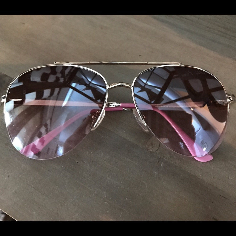 Tory Burch Gold Aviator Sunglasses