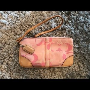 Coach wristlet