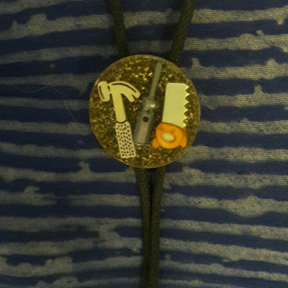 Vintage one of a kind bolero necklace. - Picture 3 of 4