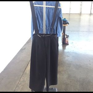 Madewell suspender pants!