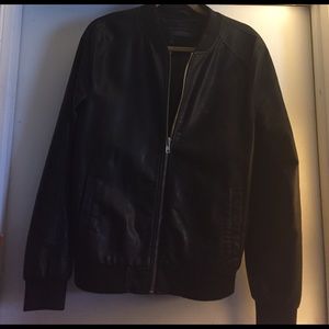 Leather jacket (Hand Painted)