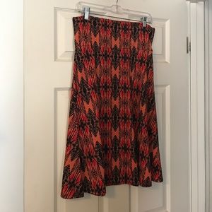 LuLaRoe Azure skirt