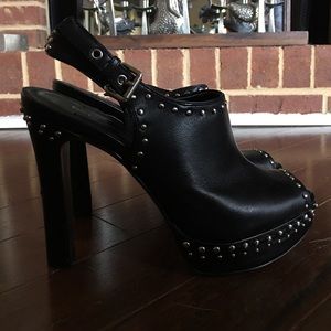BCBG Generation studded black heel