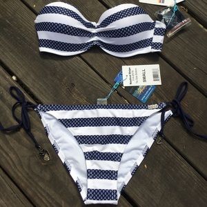 Nautical bikini NWT