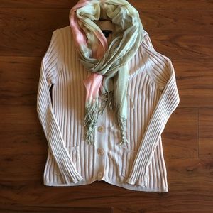 Talbots ribbed cardigan