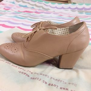 ModCloth Shoes - BAIT Footwear Harrow Nude Bootie ModCloth Shoes - BAIT Footwear Harrow Nude Bootie