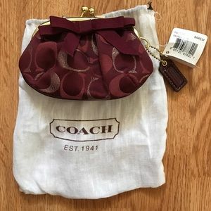 Coach coin purse
