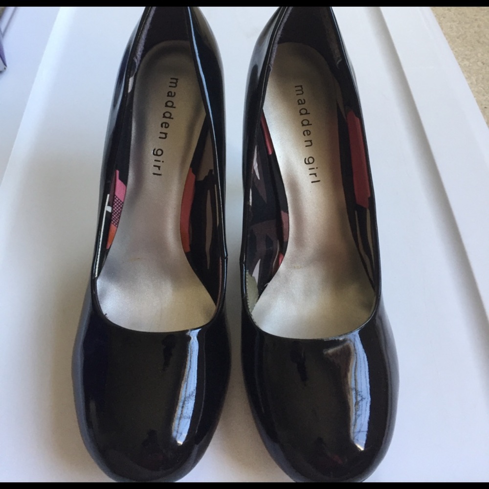 Madden Girl Sursey Patent Pump black