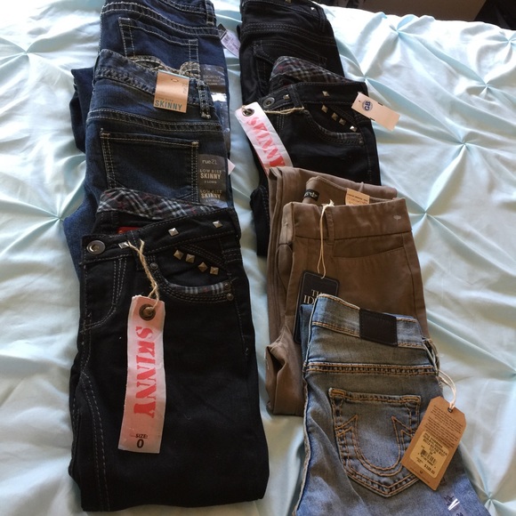 Denim - NWT  7 Jean bundle including true religion.