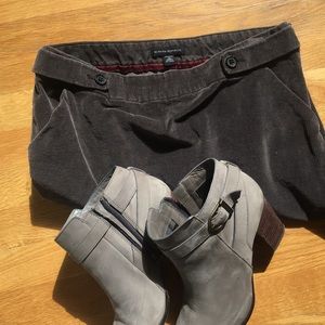 banana republic tab mini corduroy skirt