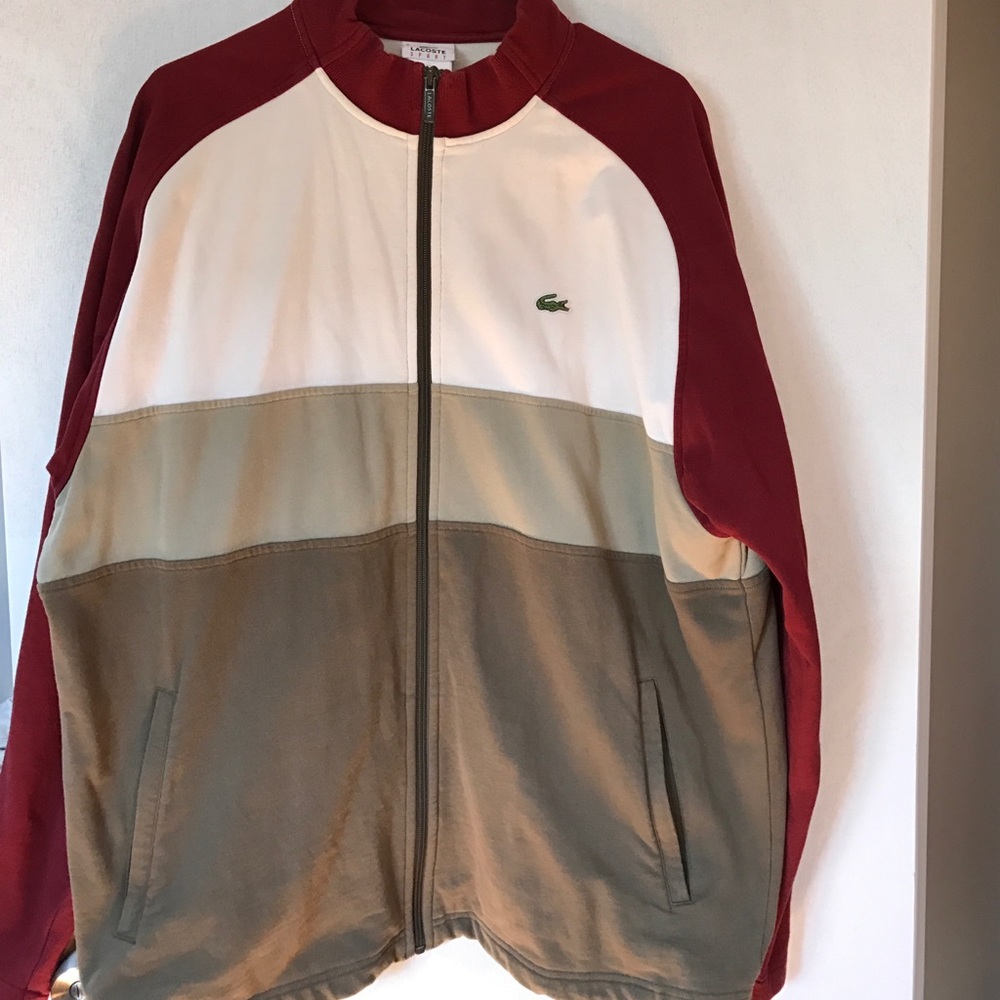 Men's Lacoste zip up