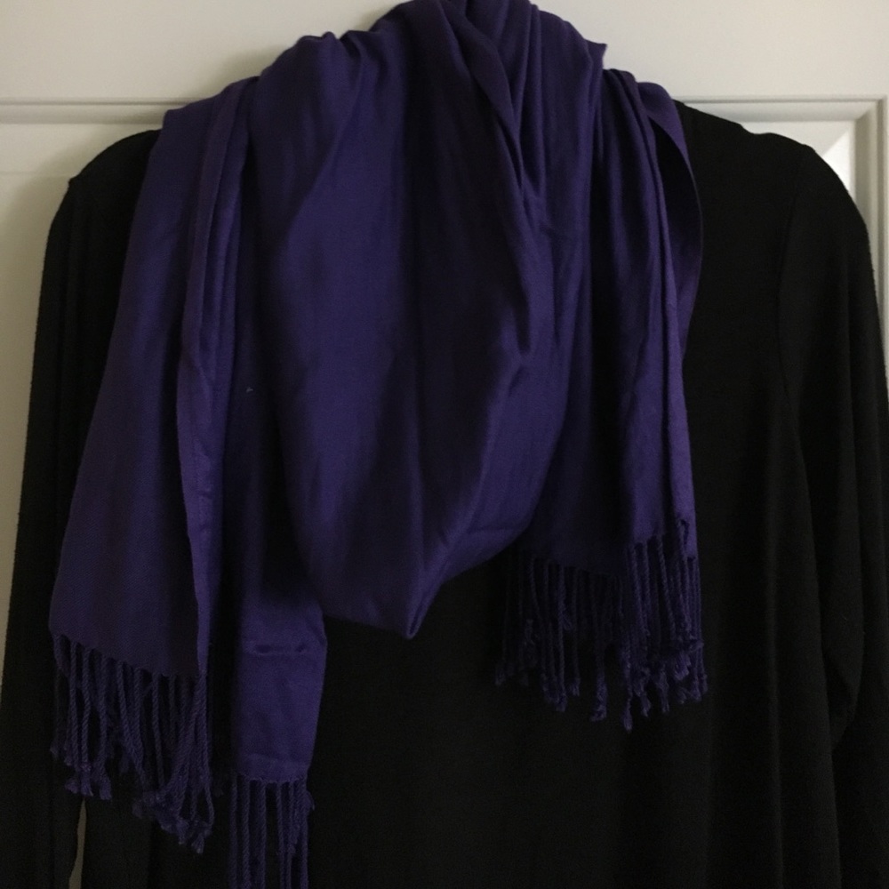 Jones New York Purple Scarf