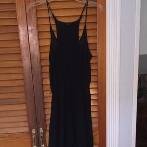 Black sheer dress