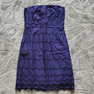 J Crew strapless dress