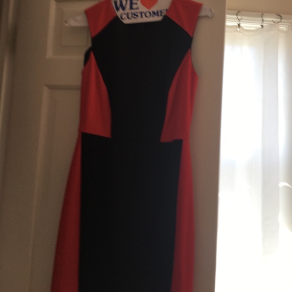 Halogen color block dress - Picture 1 of 3