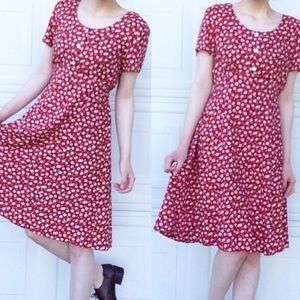 Vintage Floral Dress