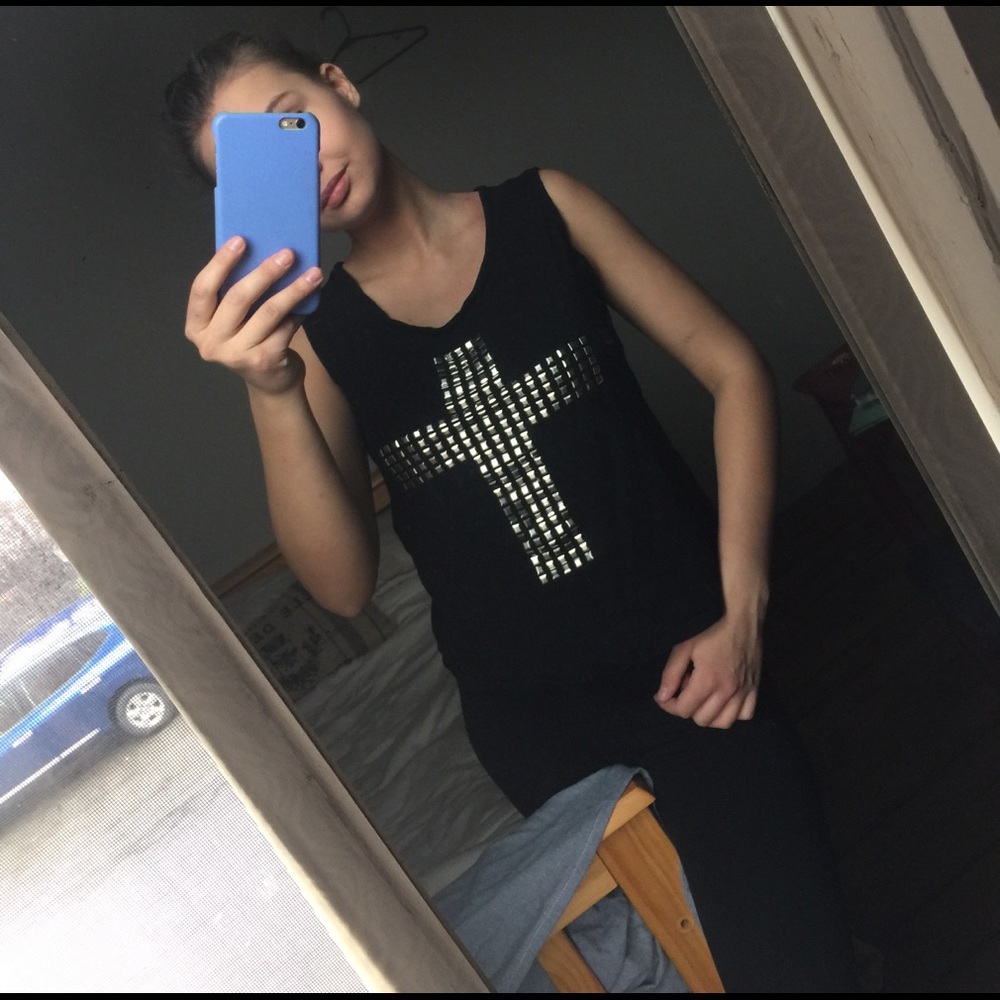 Rhinestone tank! 🍁