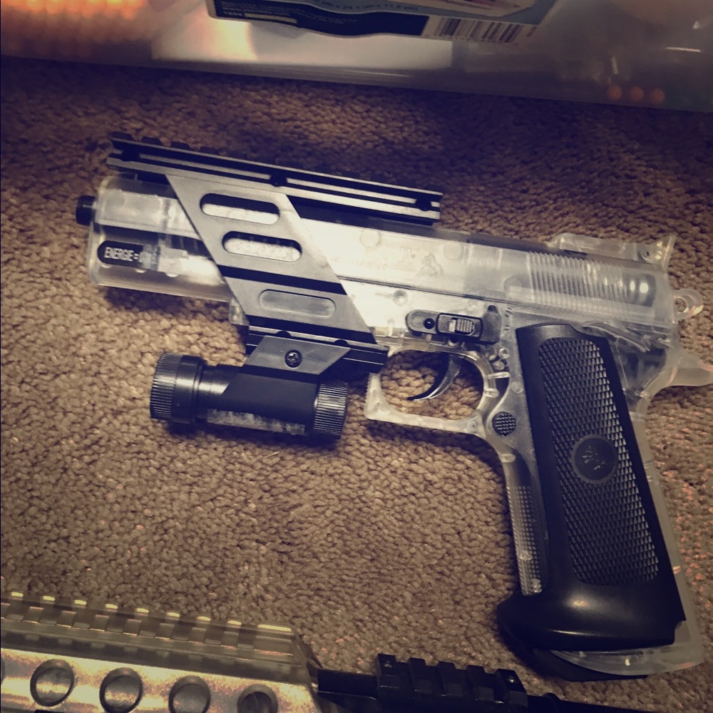 2 air soft guns