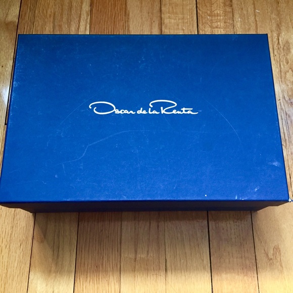 Oscar de la Renta- Elaphe/ Straw Open-Toe Heels ❤ - Picture 5 of 8