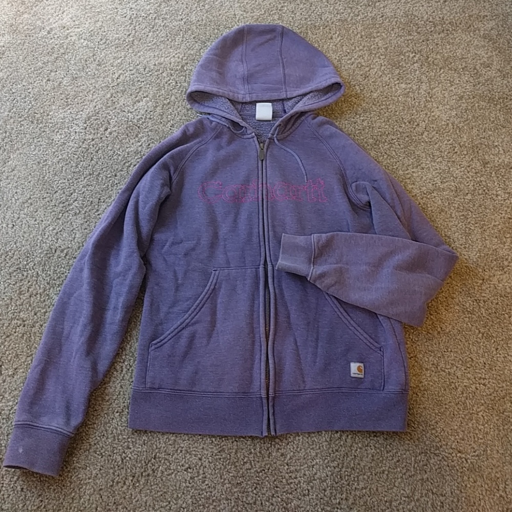 Basic zip up Carhartt women's hoodie