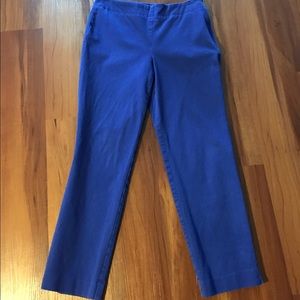 Talbots Heritage Bi-Stretch Side Zip Pants Psize4