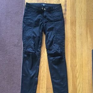 Black casual everyday slim fit pants