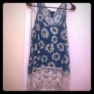 Lace DAISY tank🌼🌼