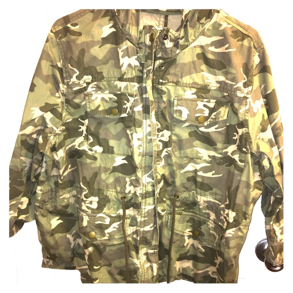 Camouflage utility jacket SZ XL