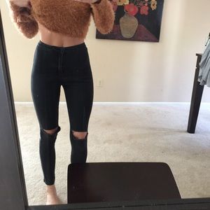 Missguided high waisted jeans