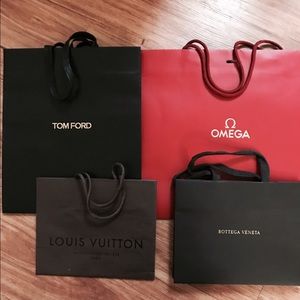 Shopping bags / Omega LV Bottega Veneta Tom Ford