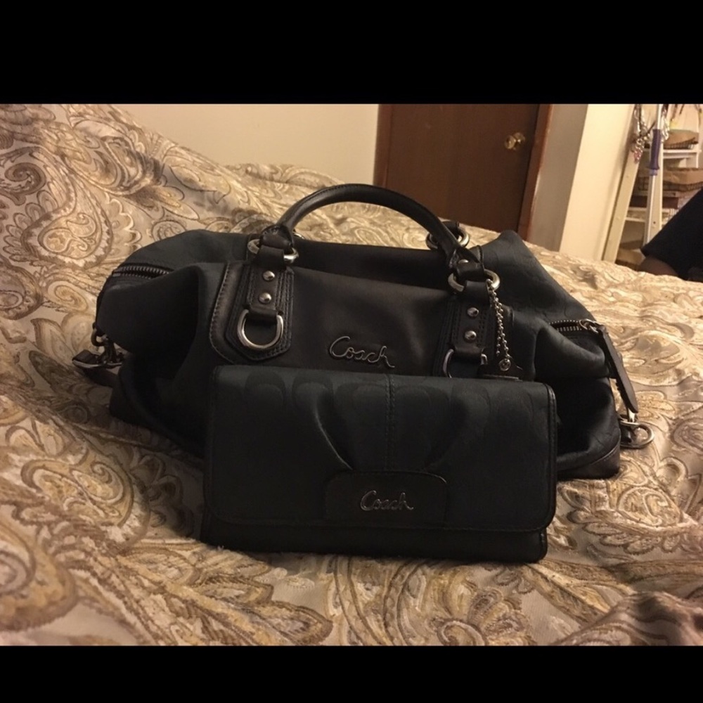 Coach Purse with matching wallet