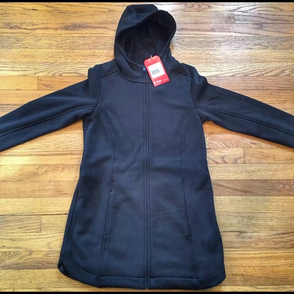North Face Zip Me Up Long - Black - LAST ONE!! - Picture 2 of 8