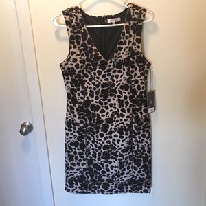 NWT J Lo leopard weekend dress