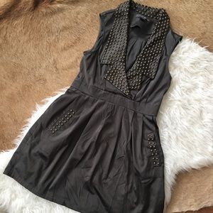 Studded Mini Dress