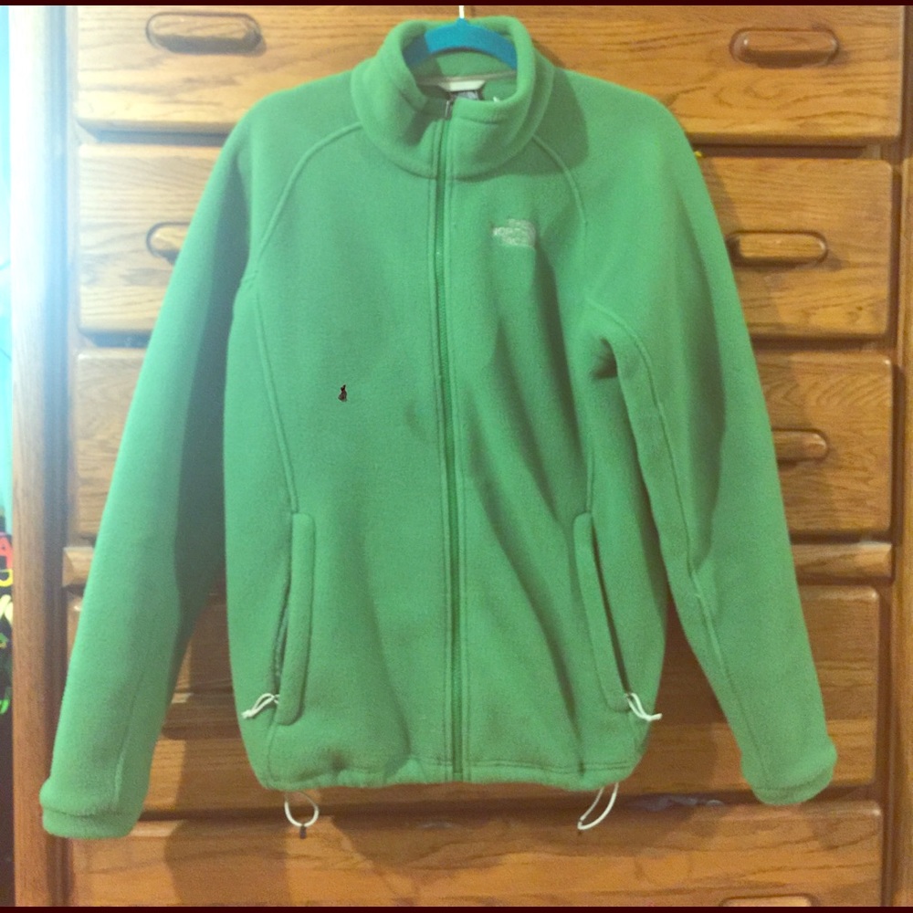 Northface woman's fleece full zip jacket