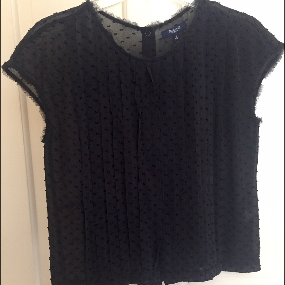 Madewell Black Blouse