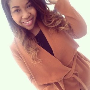 Draped Coat! Great Condition!