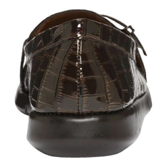 Aerosols A2 - Brown Faux Croc Flats - NWOT - Picture 8 of 8