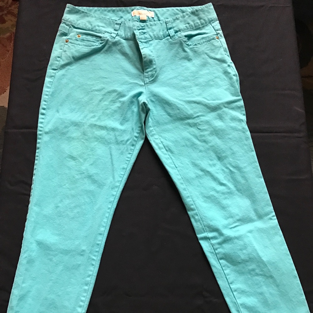 Turquoise MK Pants Size 12