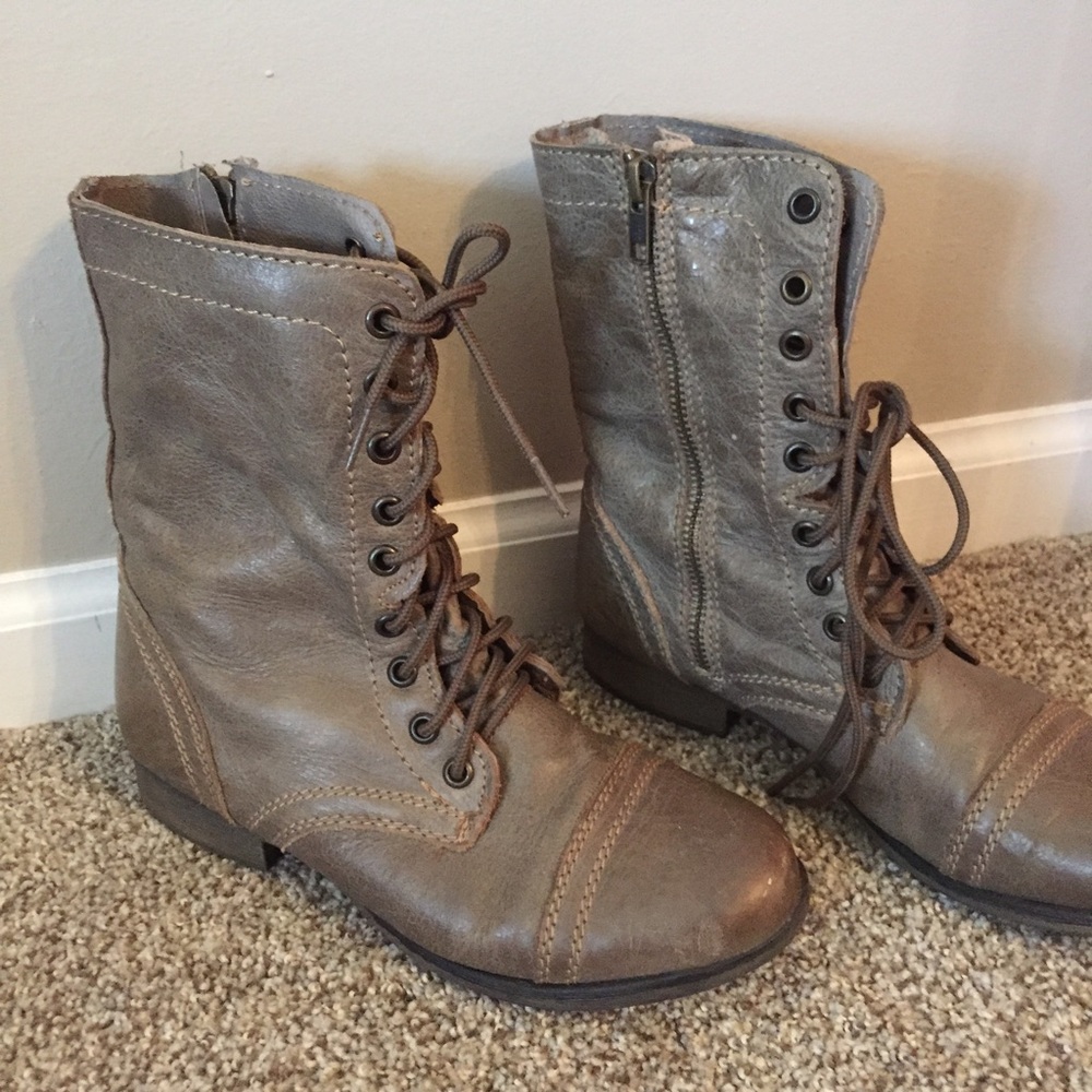 Steve Madden Combat Boots