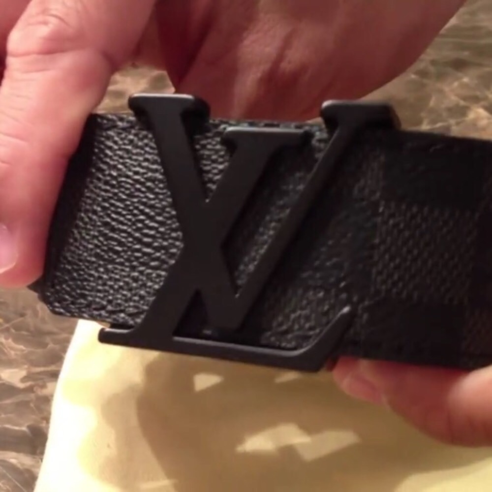 Authentic Designer belt LV Damier